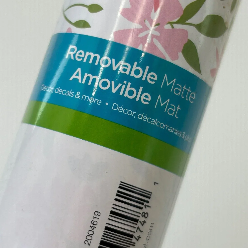 Cricut Premium Vinyl Floral Removable Matte In Bloom Pink Sampler 6 Sheets 12x12